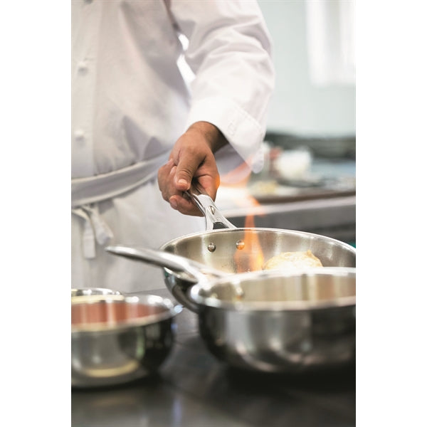 Batterie de cuisine 7 pièces tout inox Castel’Pro Cristel - Mathon - 6