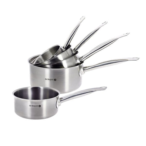 Lot 5 casseroles inox Prim