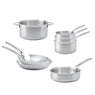Batterie de cuisine 7 pièces tout inox Alchimy De Buyer - Mathon - 1
