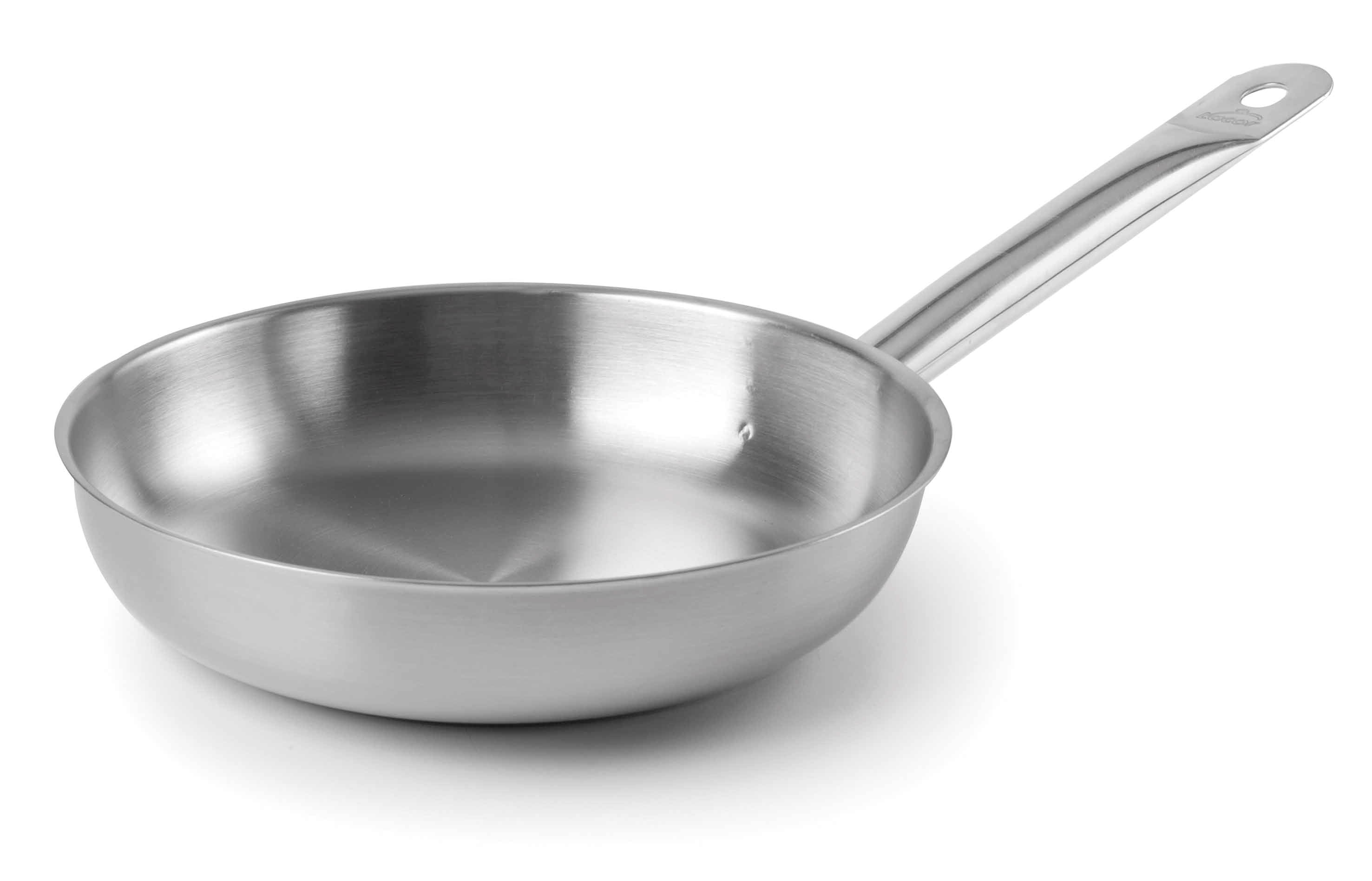 Lot 2 poêles en inox Chef 24 et 28 cm  Lacor - Mathon - 2