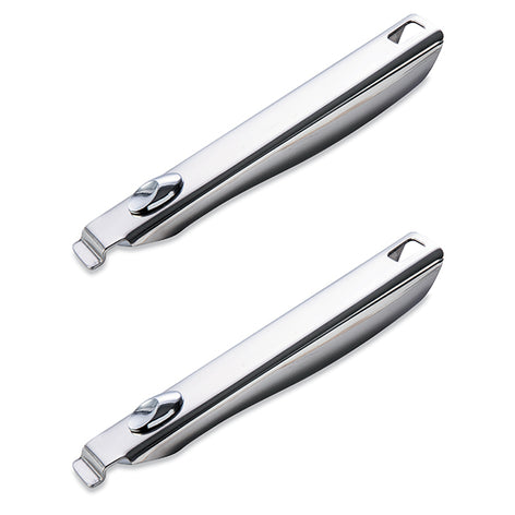 Lot 2 manches amovibles tout inox Clips