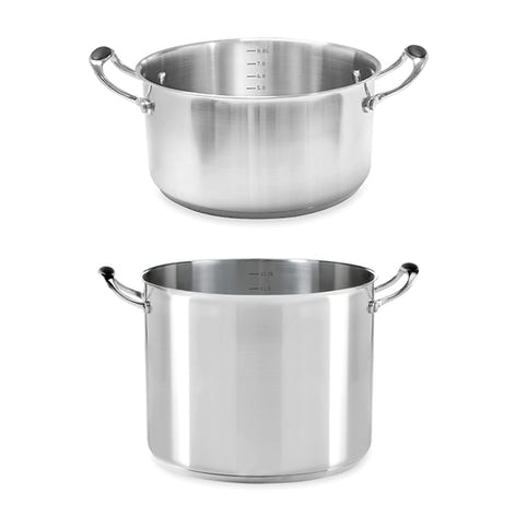 Lot faitout et marmite inox Excell’Inox 28 cm Mathon - Mathon - 1
