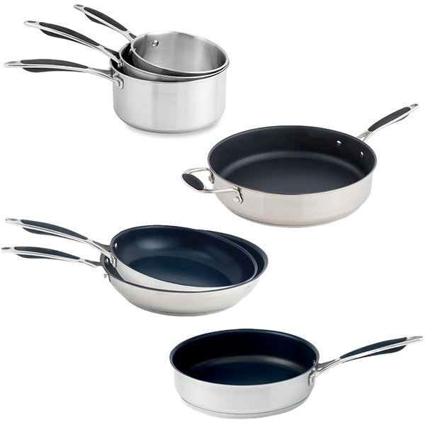 Batterie de cuisine 7 pièces Excell’Inox Mathon - Mathon - 1
