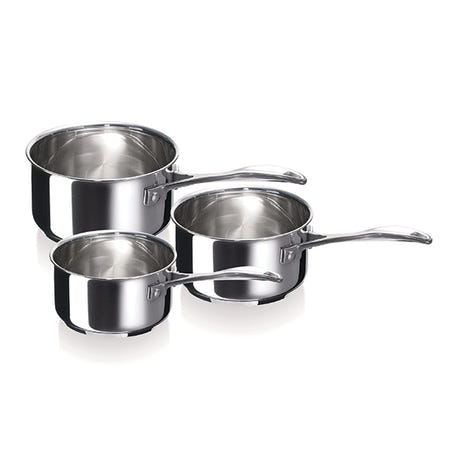 Set 3 casseroles inox Chef 16, 18 et 20 cm Beka - Mathon - 1
