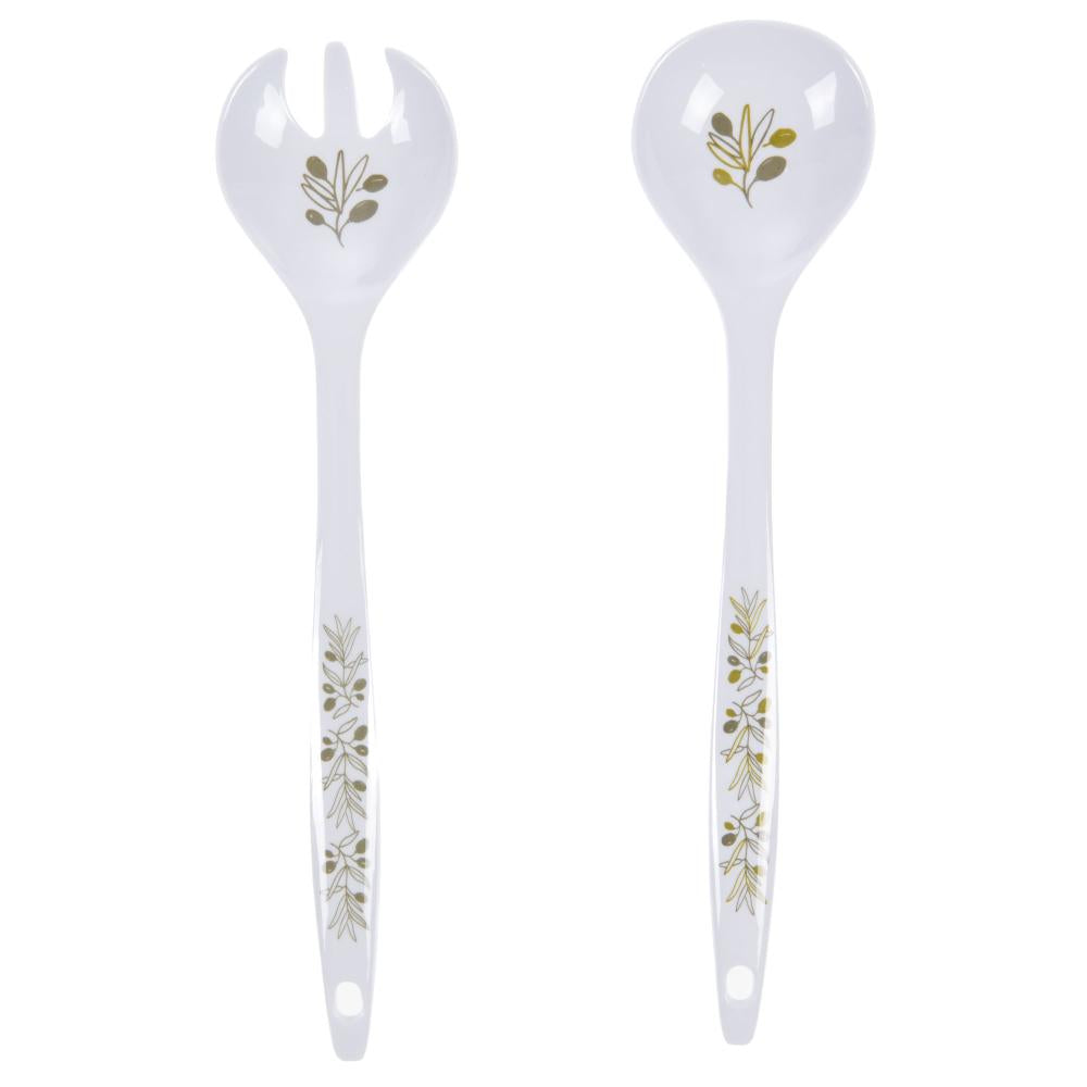 Couverts à salade Olivia en mélamine Amadeus - Mathon - 1