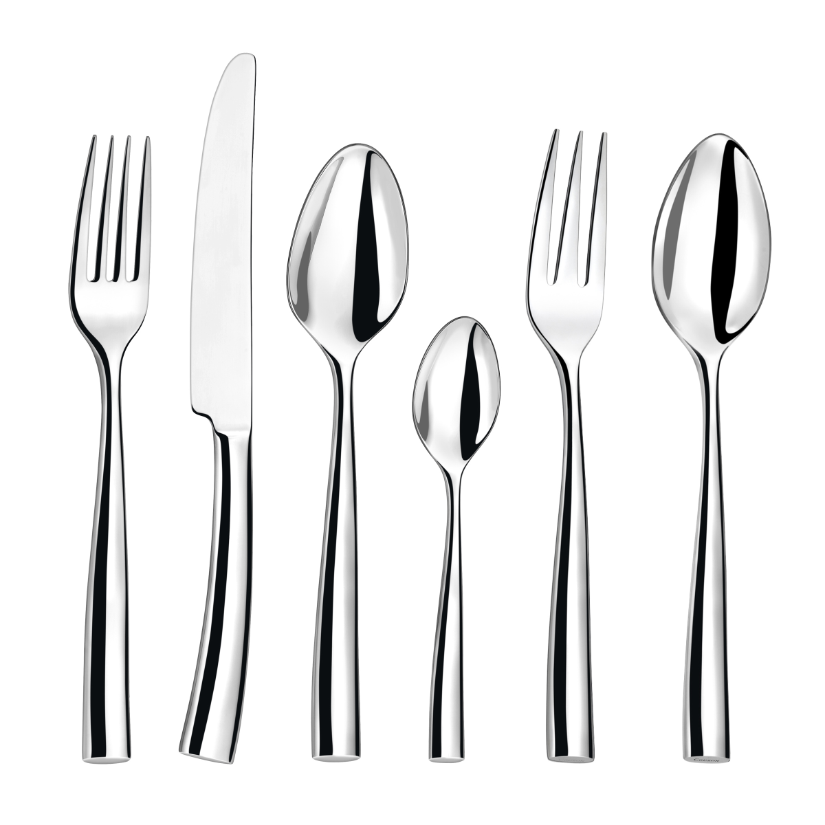 Silhouette - Ménagère 50 pièces en coffre bois Couzon - Mathon - 2