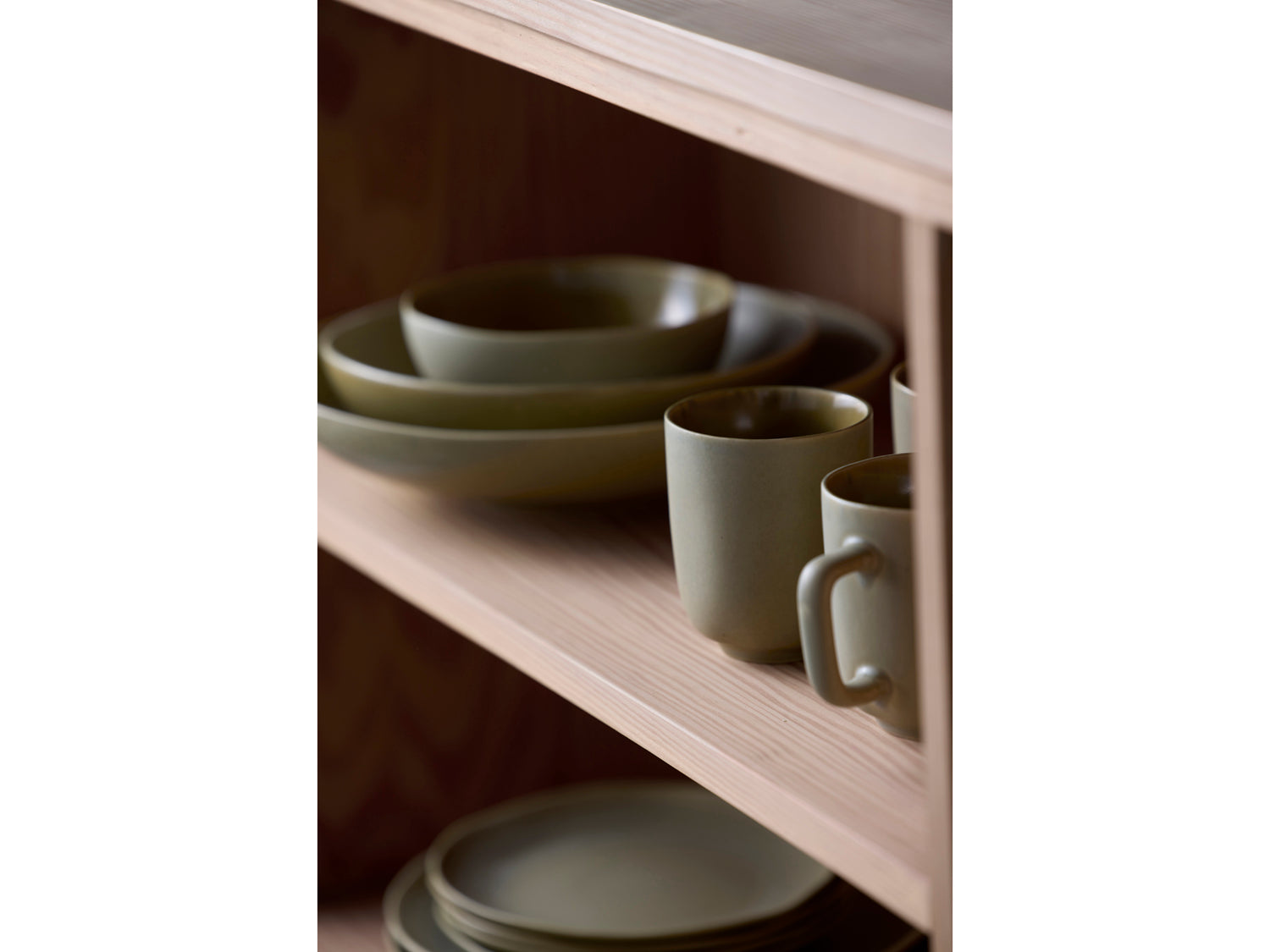 Mug UMAMI en grès Vert pur Villa Collection - Mathon - 4