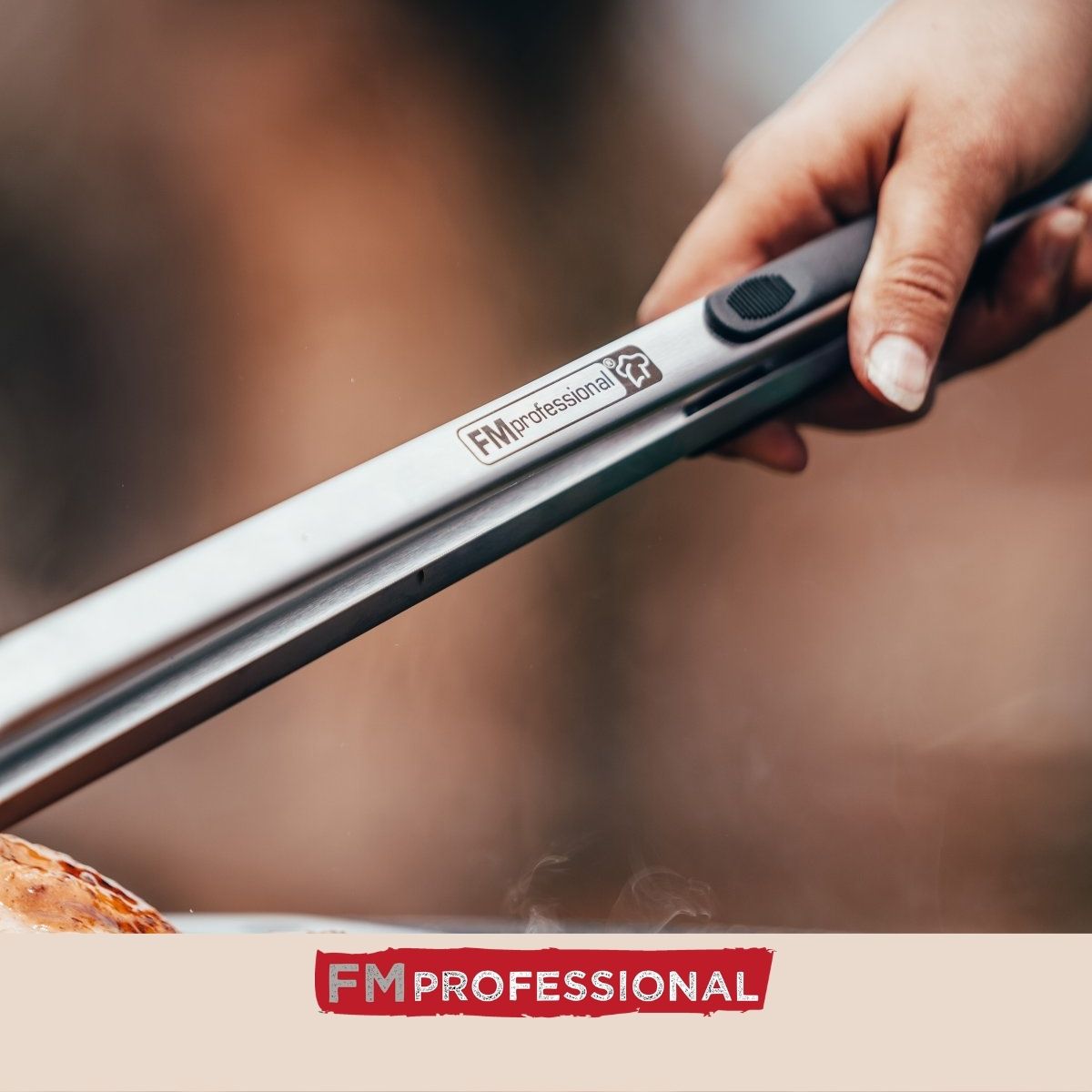 Pince à barbecue inox 46 cm  Barbecue FM Professional - Mathon - 8