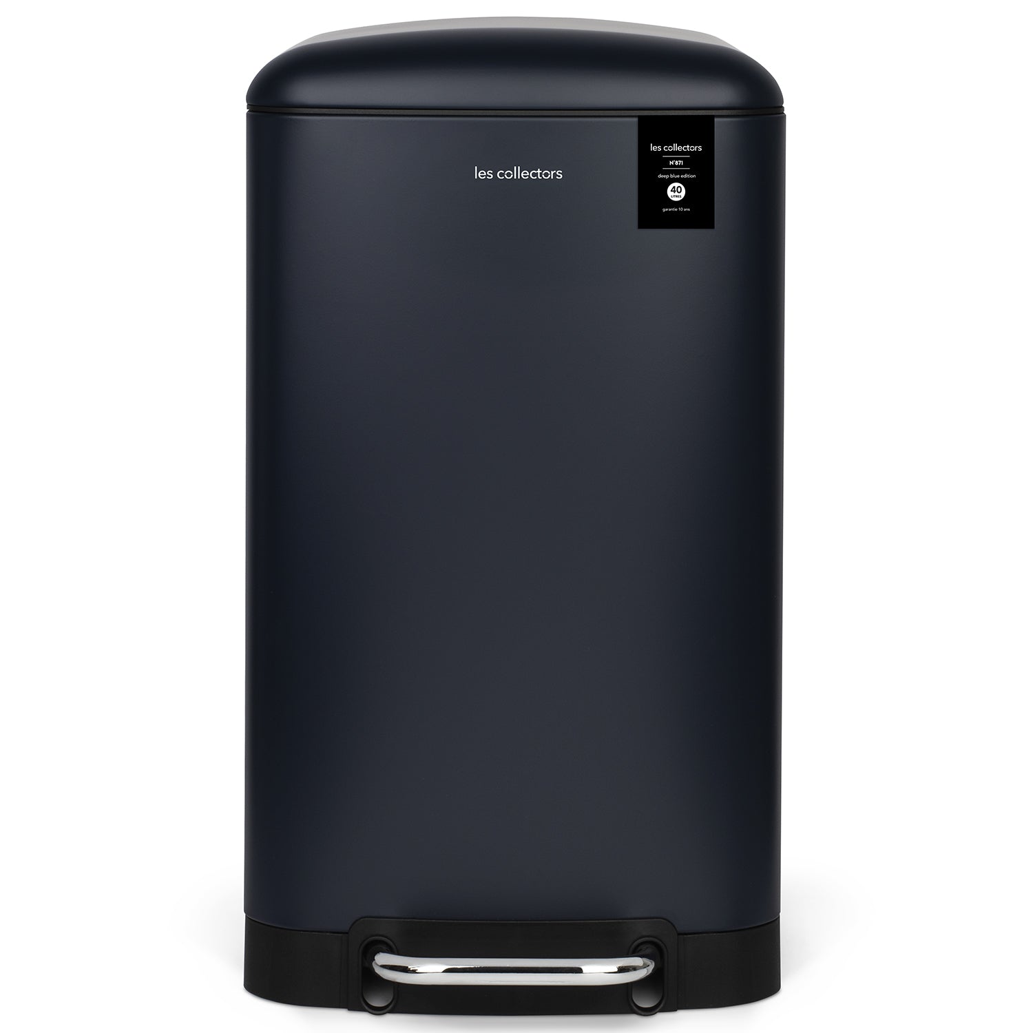 Poubelle à pédale 40L, deep blue edition - N°871 Les Collectors - Mathon - 1