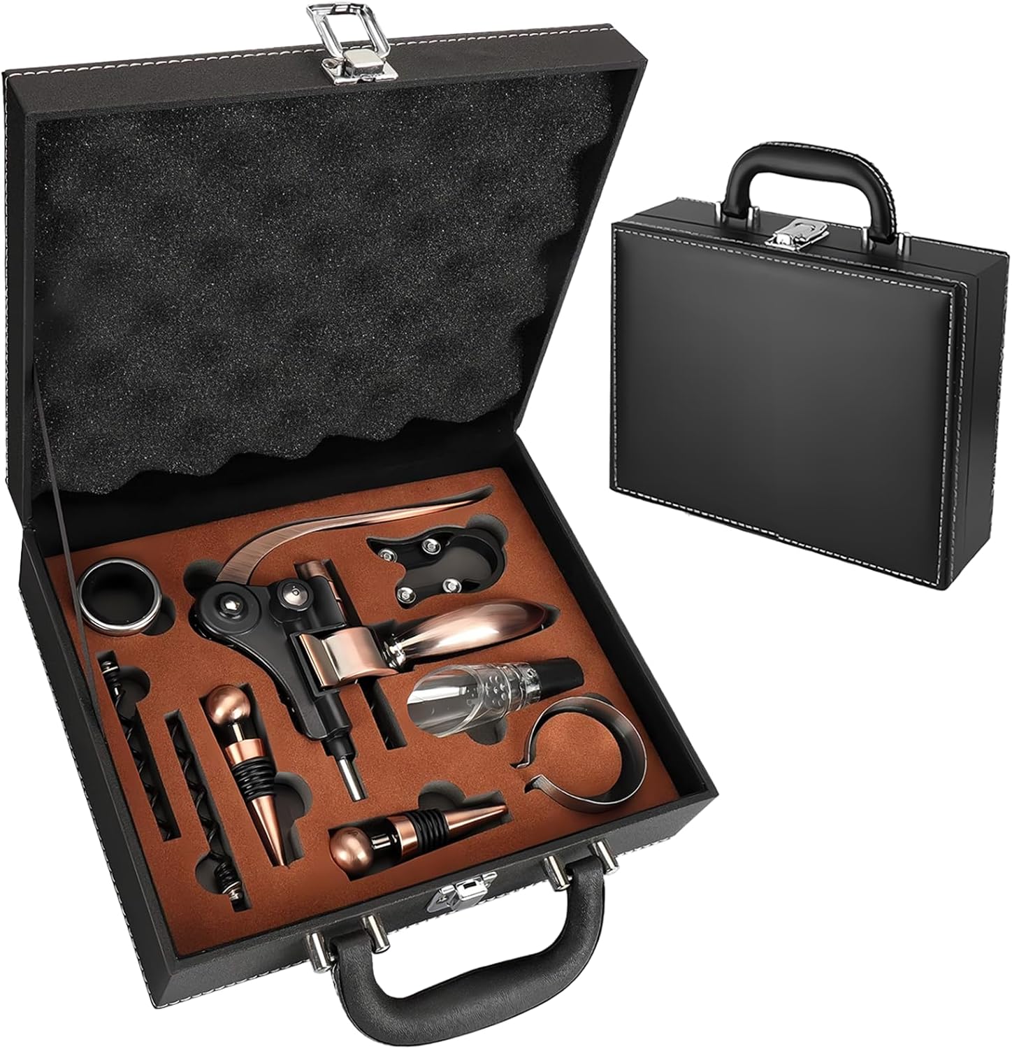 Tire-Bouchon Vin en Coffret Cadeau Bois Vintage Vendos85 - Mathon