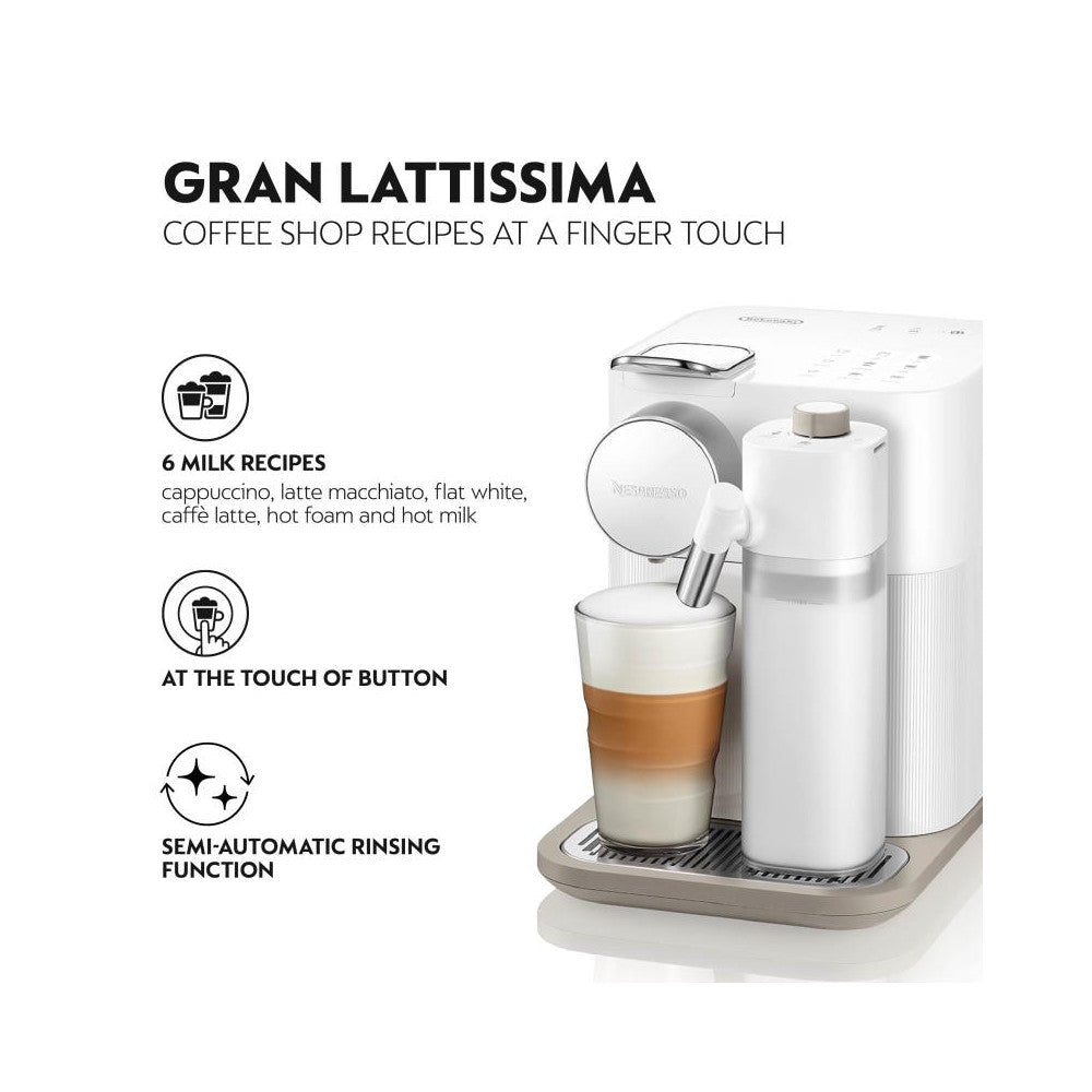 Coffeemachine Nespresso Gran Lattissima En 640 W  w   W White (en 640.w) Delonghi - Mathon - 2