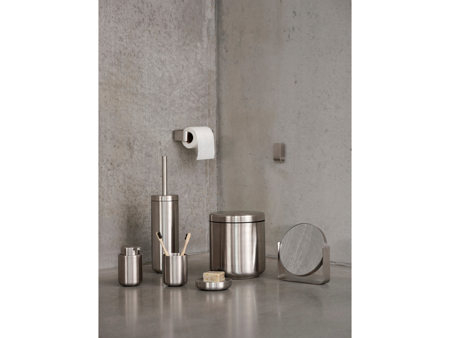 Brosse de toilette Ume en SS304 Acier Zone Denmark - Mathon - 8