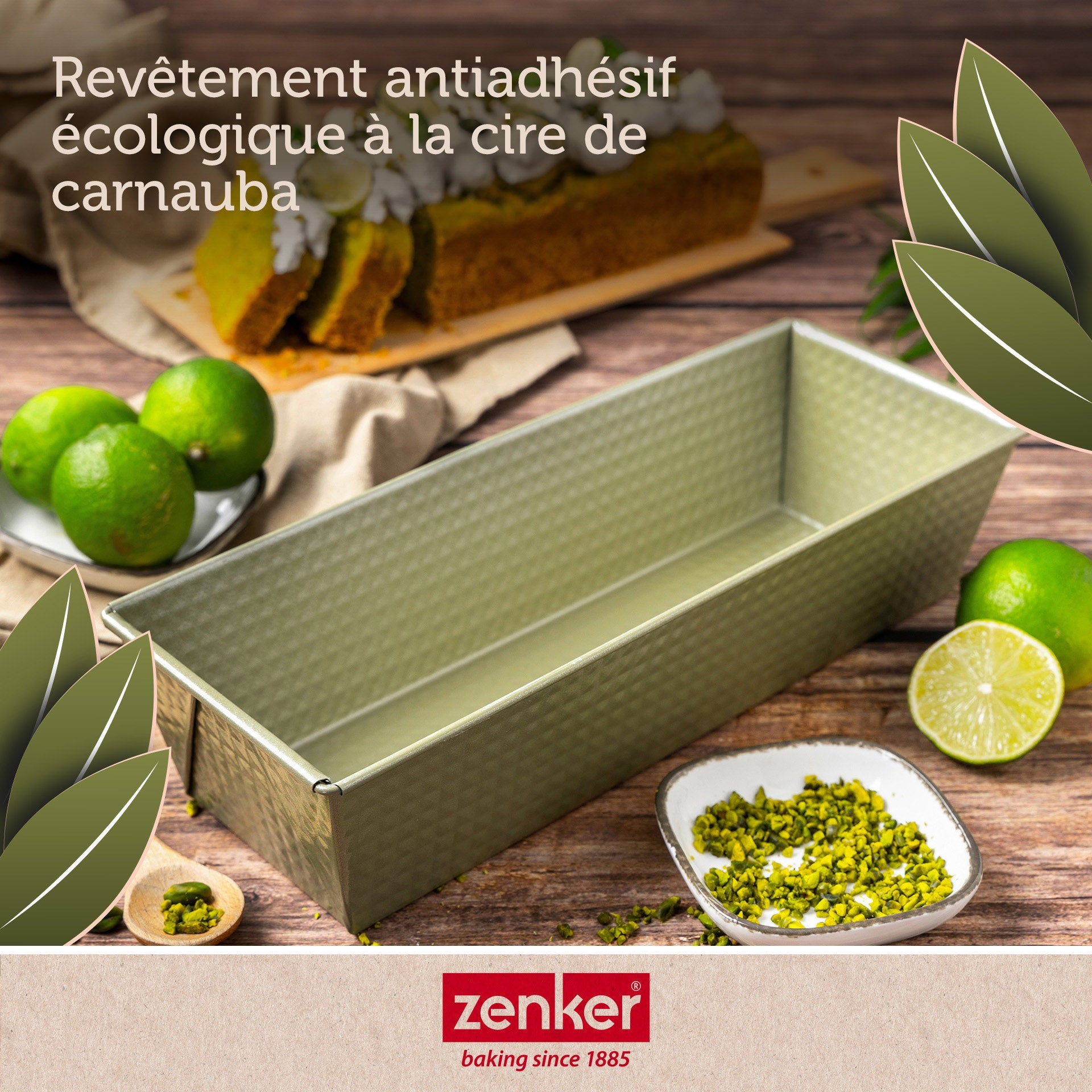 Moule à cake 30 cm Zenker Green Vision Zenker - Mathon - 6