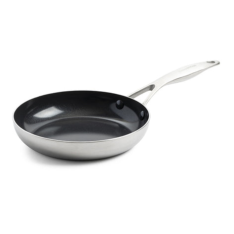 Poêle inox antiadhésive 20 cm Geneva Green pan - Mathon - 1