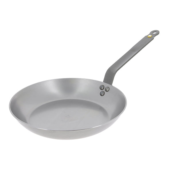 Lot poêle et sauteuse paysanne acier Minéral B 24 cm De Buyer - Mathon - 4