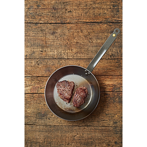 Lot 3 poêles acier Minéral B 20, 24 et 28 cm De Buyer - Mathon - 4