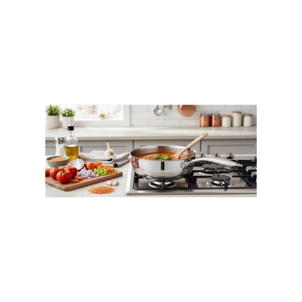 Sauteuse Grand Chef -   - Am4490 - ø20 Cm - Inox 18/10 - Tous Feux Dont Induction Arthur Martin - Mathon - 5