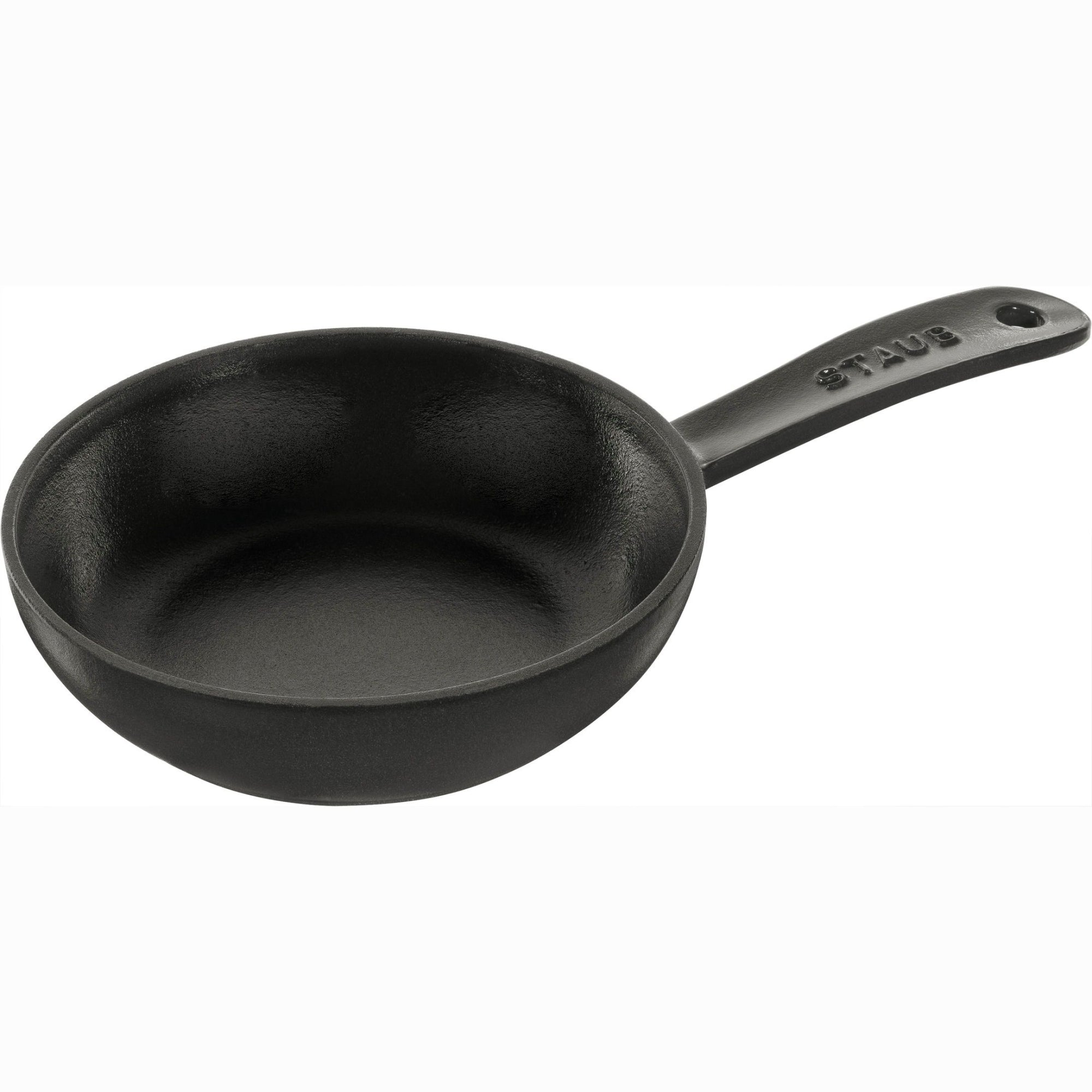 Poêle 16 cm, Fonte, Noir mat Staub - Mathon - 1