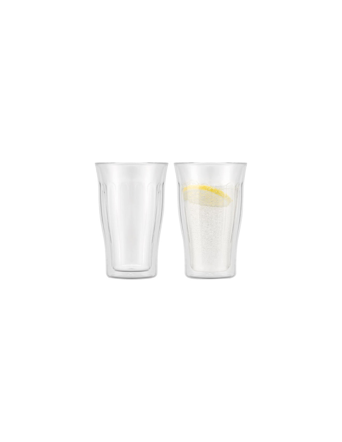 Set De 2 Verres ã  Biã¨re Double Paroi 0.5 L Bodum - Mathon