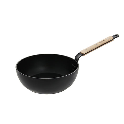 Sauteuse 28 cm bombée choc B bois De Buyer - Mathon - 1