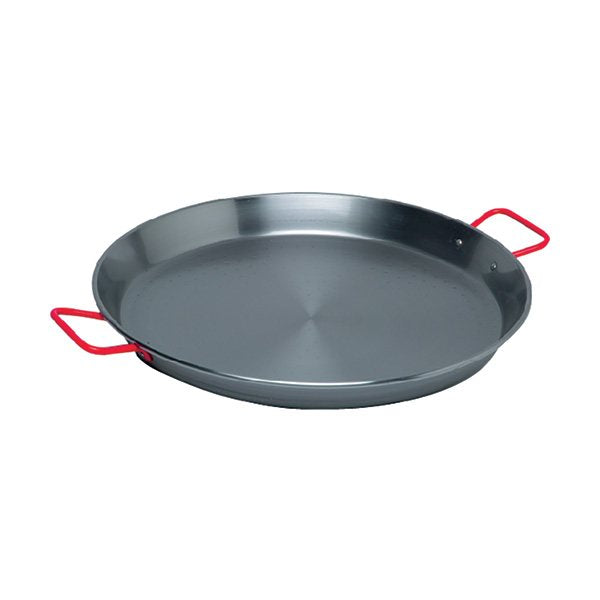 Poêle à paëlla 46 cm acier poli - Mathon - 1