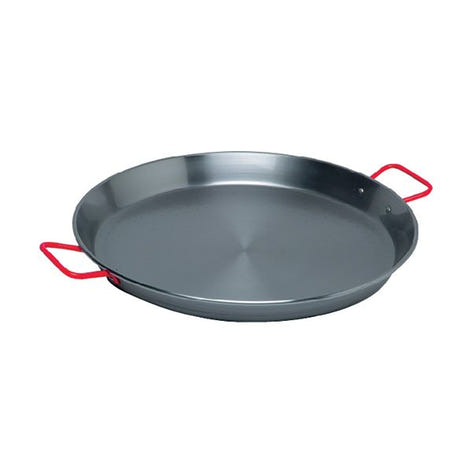Poêle à paëlla 46 cm acier poli - Mathon - 1