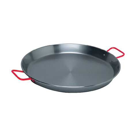 Poêle à paëlla 46 cm acier poli - Mathon - 1
