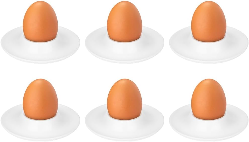 Coquetiers Silicone Blanc – Empilables, Anti-Chute, Lavables Vendos85 - Mathon