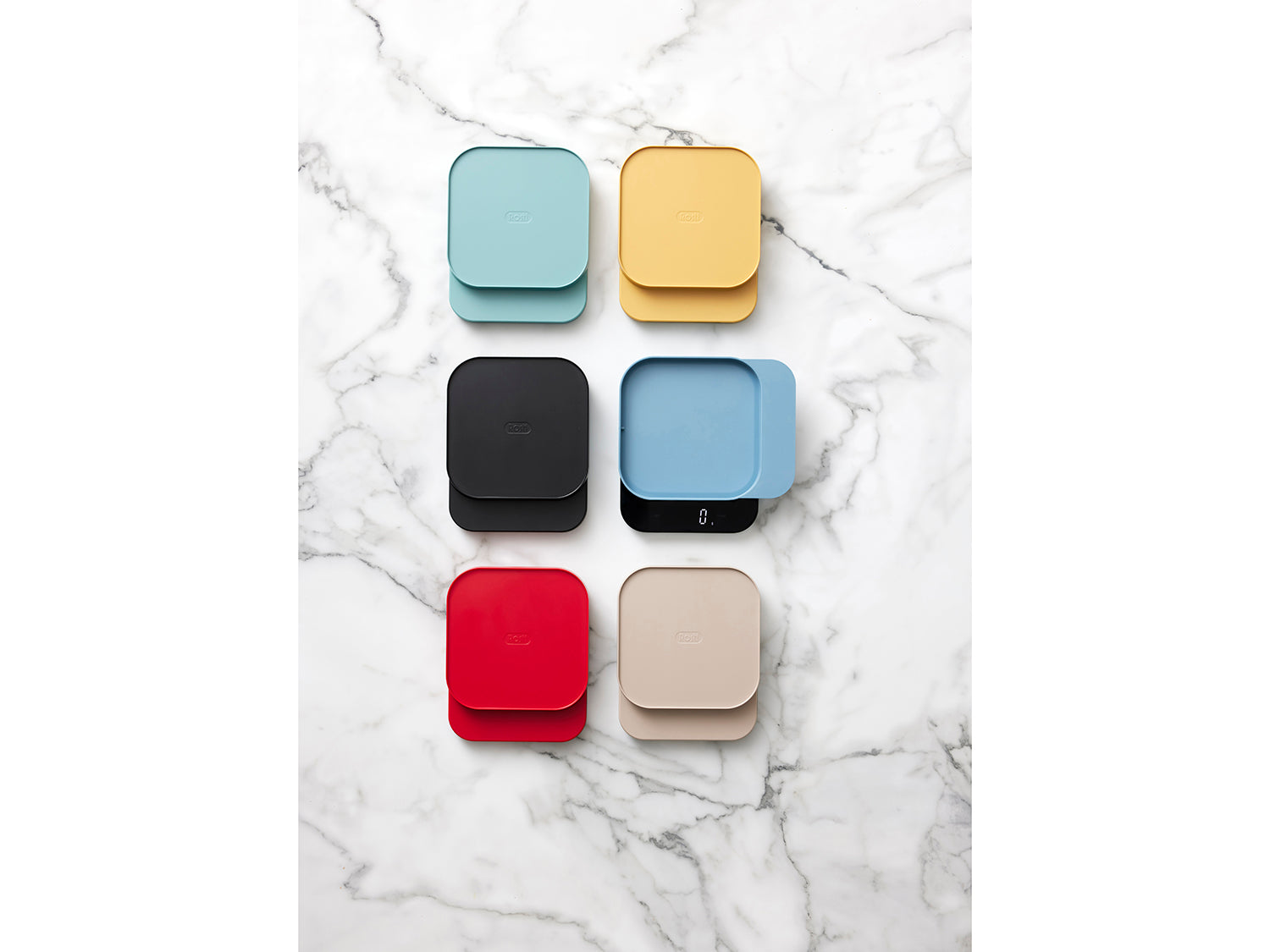 Balance de cuisine MENSURA en ABS Bleu pastel Rosti - Mathon - 7