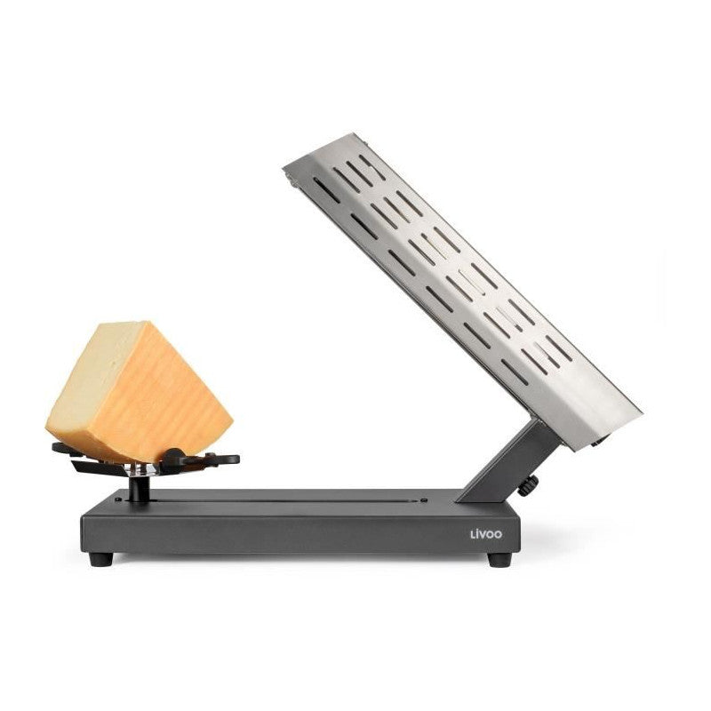 Appareil A Raclette Traditionnel - Livoo - Doc314 - 600w - 6 A 8 Personnes - Porte Fromage Amovible, Coulissant, 360° - 2 Spatu Livoo - Mathon - 2