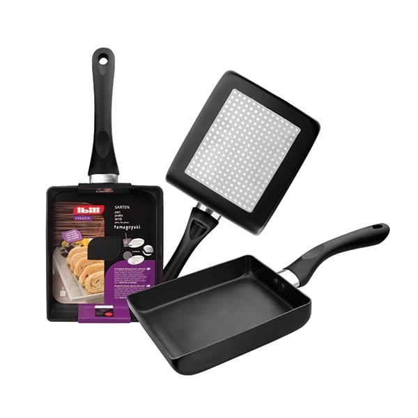 Poêle carrée spéciale omelette 18 cm Ibili - Mathon