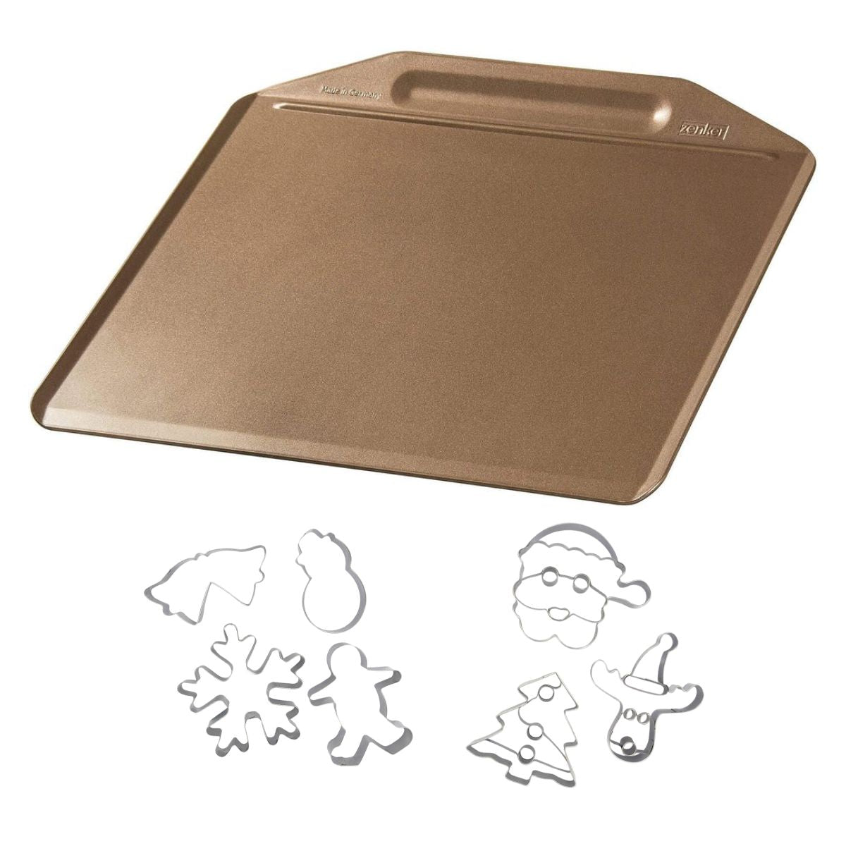 Plaque de cuisson au four sans rebords et 7 emporte-pièces de Noël Zenker Noël Zenker - Mathon - 1