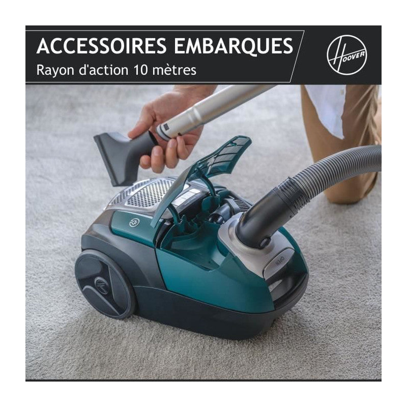 He530alg Aspirateur Traîneau Avec Sac, Puissant 850 W, Silencieux 69db, Grande Capacité 3,5l Special Allergie & Poils A Hoover - Mathon - 6