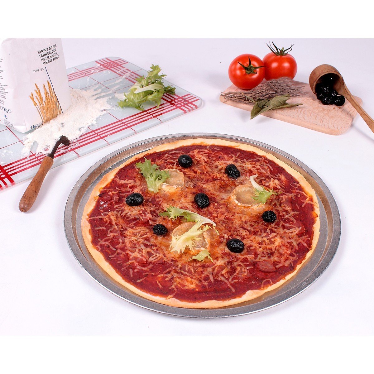 Moule à Pizza 33 cm Astuceo - Mathon - 1