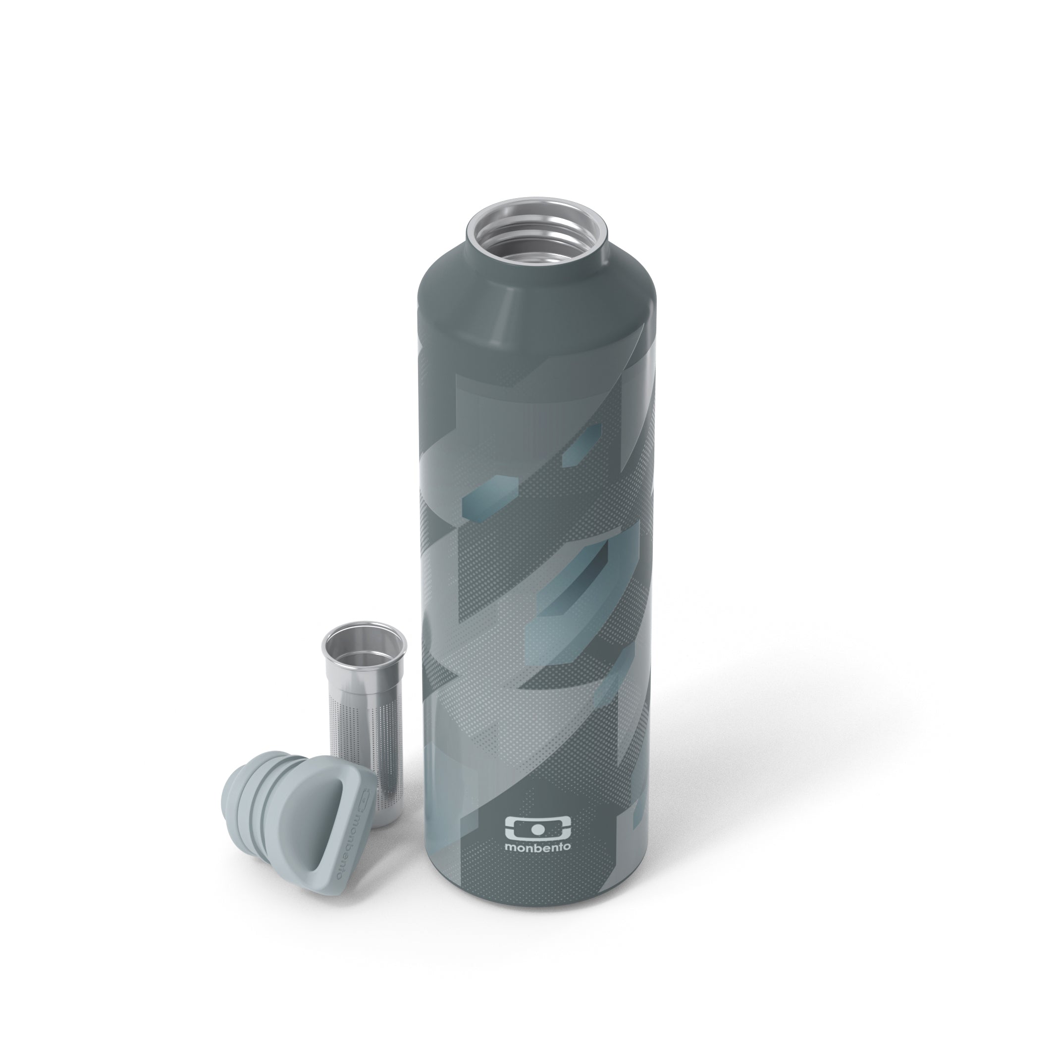 Bouteille isotherme avec infuseur Steel 500ml  Dimensions Monbento - Mathon - 2