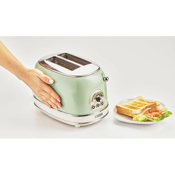 Grille pain 2 fentes Vintage Verde 810 W Ariete 155 Ariete - Mathon - 3