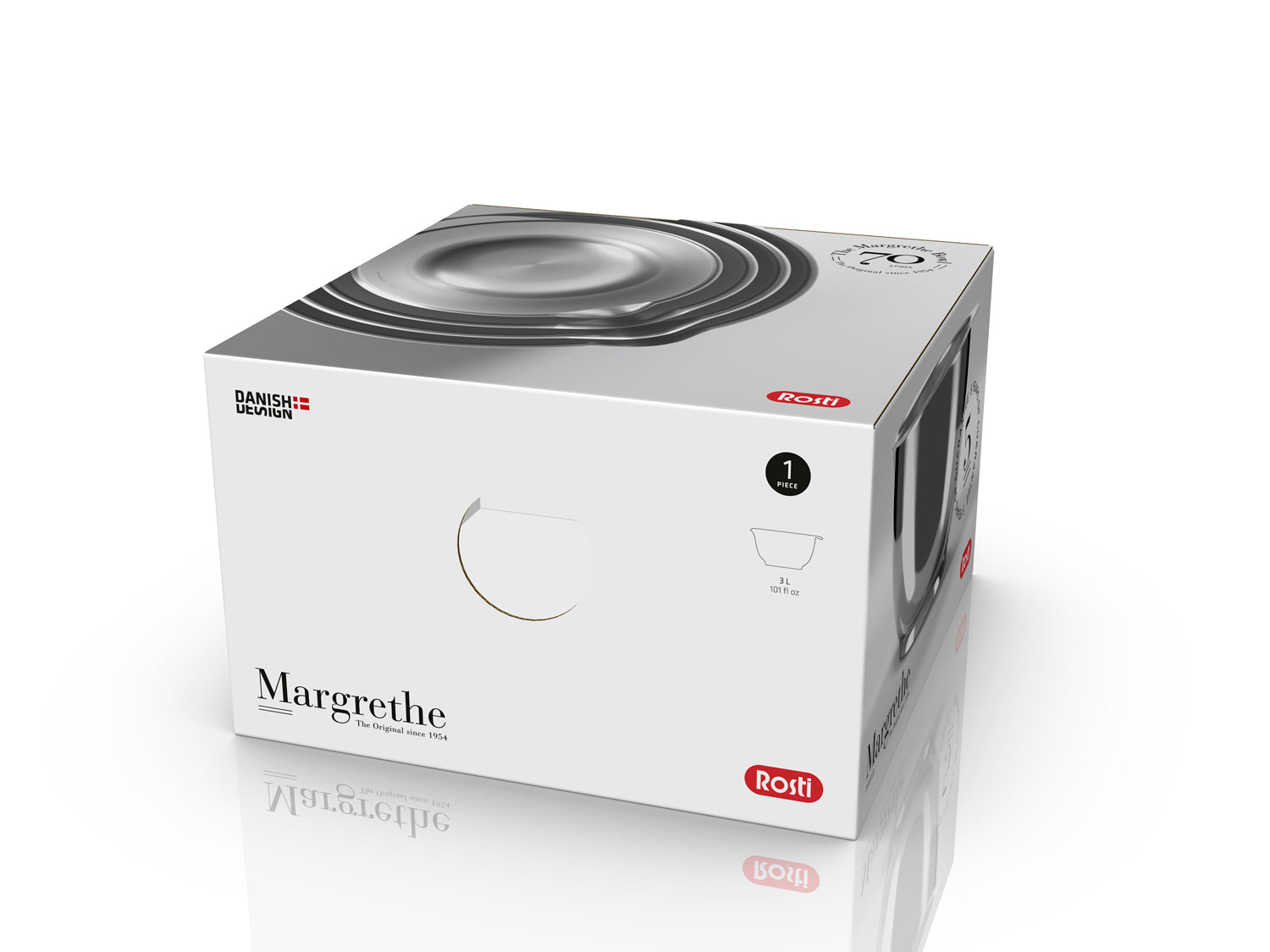 Bol à mixer MARGRETHE en acier Acier Rosti - Mathon - 2