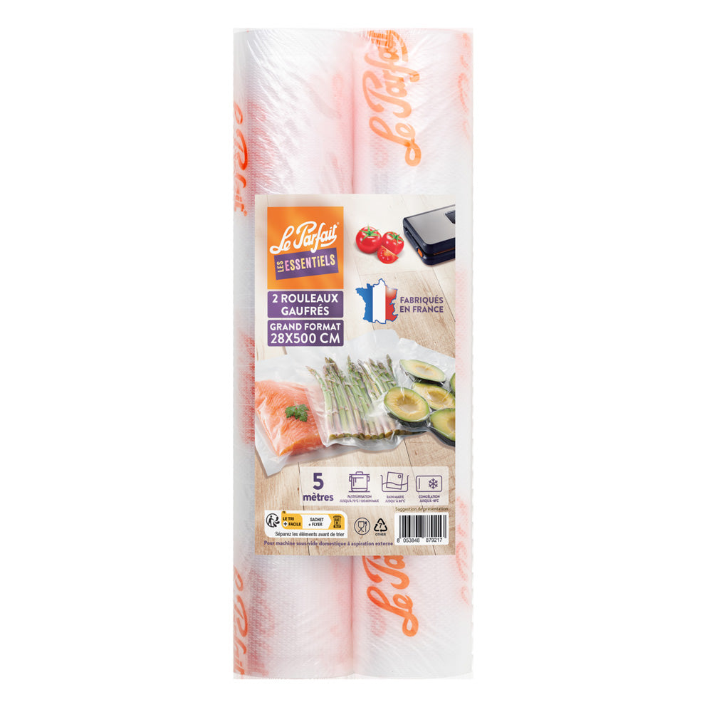 Lot de 2 rouleaux sous vide 28x500 cm Le Parfait - Mathon - 1