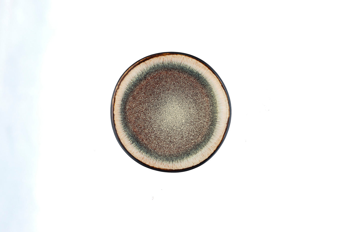 Assiette IRIS Ø16cm - 6 pièces - Marron sauvage Björn - Mathon - 4