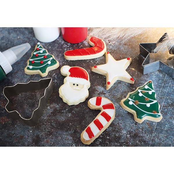 Set de 4 emporte-pièces Noël Scrapcooking - Mathon - 3