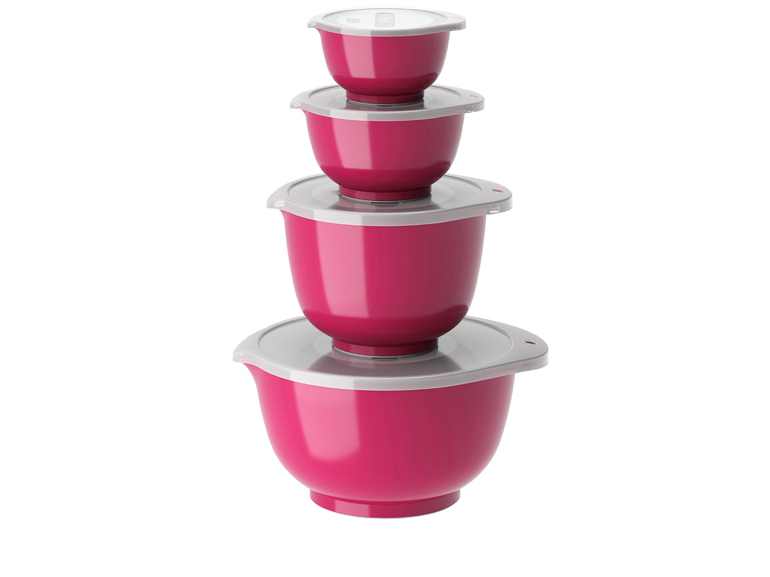 Set de bols 8 pces NEW MARGRETHE en durostima® Betterave Rosti - Mathon - 1