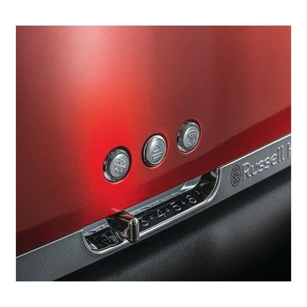 Grille Pain - Toaster Electrique  - Russell Hobbs - Luna Rouge Solaire Russell Hobbs - Mathon - 5