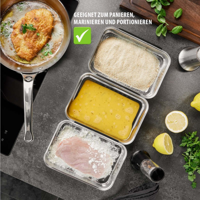 Service à panure PANDO, 3 pièces Gefu - Mathon - 3