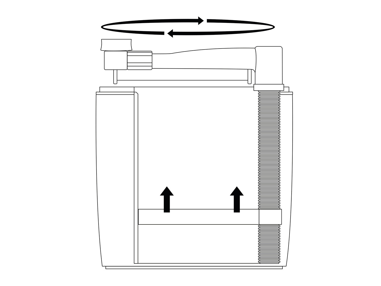 Boîte à fromage CLASSIC en polypropylène et élastomère thermoplastique Noir Rosti - Mathon - 4