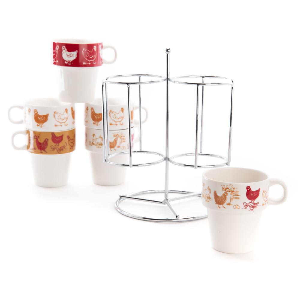 Coffret de 6 tasses expresso Maggie Amadeus - Mathon - 2