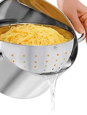 BEYOND® Casserole en acier inoxydable avec couvercle en verre Stoneline - Mathon - 4