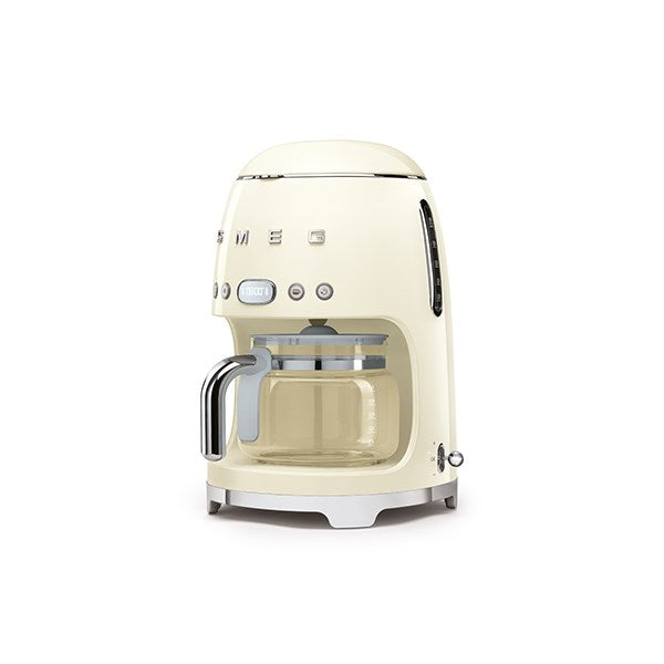 Machine à café filtre crème 10 tasses 1050 W DCF02CREU Smeg - Mathon - 1