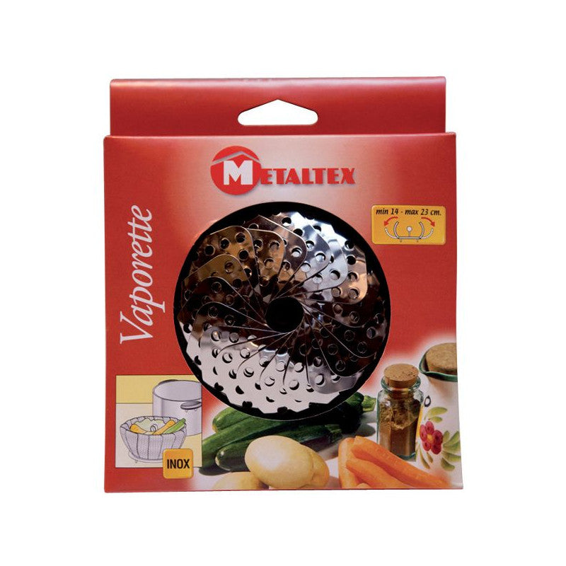 Cuiseur à Vapeur Inox ø 24cm Vaporette Metaltex - 25430010080 Metaltex - Mathon
