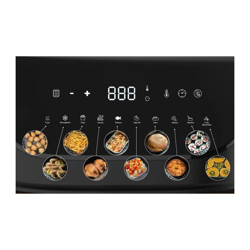 Friteuse Diététique - Little Balance - Crousty Light Xl - 7 L - 1600 W - 10 Programmes - Noir Little Balance - Mathon - 3