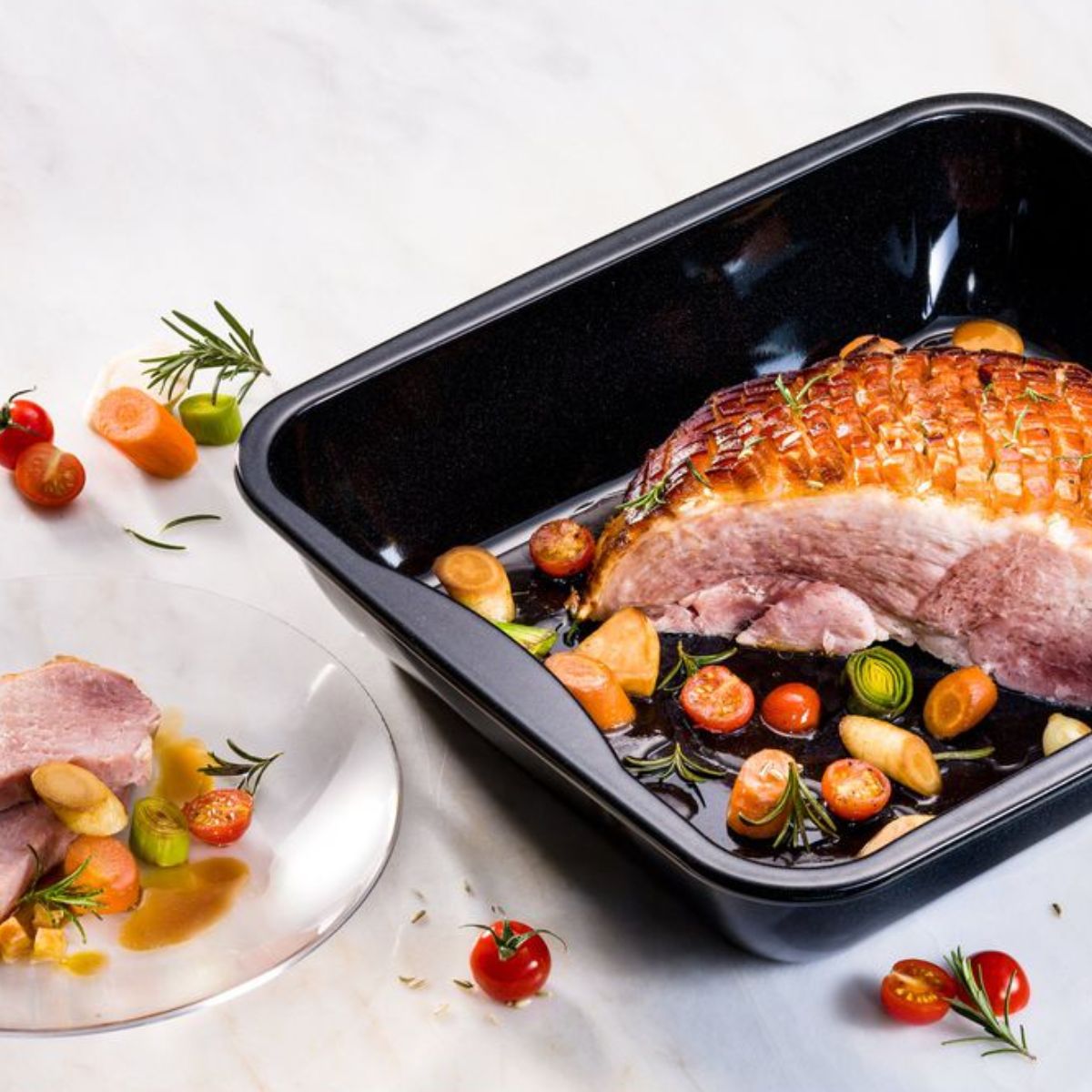 Plat à four bords hauts 40 x 34 cm et plaque de cuisson 42 x 29 cm Dr. Oetker Back-Idee Kreativ Dr. Oetker - Mathon - 5